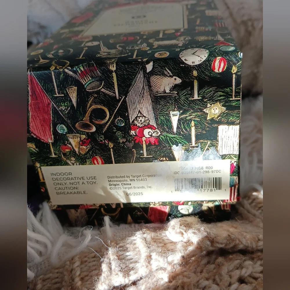 Target X John Derian Santa Ornament. New!